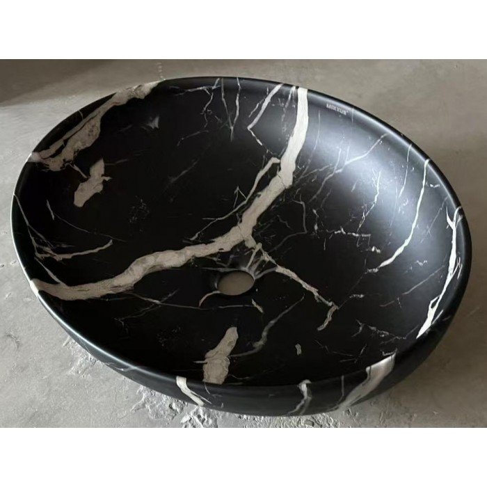 Раковина накладная Mixxus Premium ELLIPSE-0102 MARBLE 515х400х130mm (MP6552) Раковина накладная Mixxus Premium ELLIPSE-0102 MARBLE 515х400х130mm (MP6552)