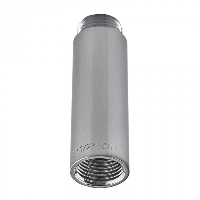 Подовжувач Europroduct EP.E070.Chr - 1/2"MF-70мм хром (EP6129) Подовжувач Europroduct EP.E070.Chr - 1/2"MF-70мм хром (EP6129)