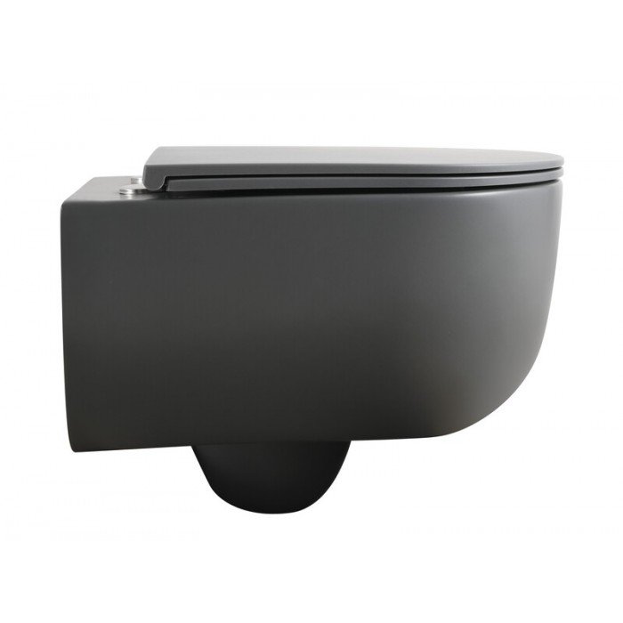 Унітаз підвісний Mixxus Premium TOPPER-0303-R GRAY 495x370x350mm система змиву RIMLESS (MP6657) Унітаз підвісний Mixxus Premium TOPPER-0303-R GRAY 495x370x350mm система змиву RIMLESS (MP6657)