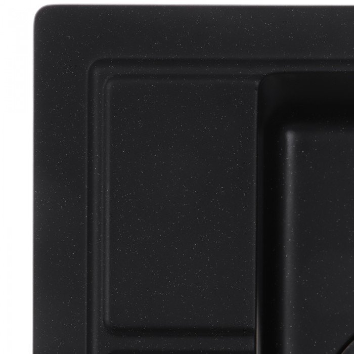 Мойка кухонная Zerix ZS-4651S-14 Черный металлик (ZX4570)