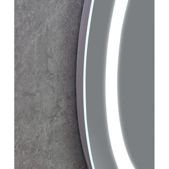 Зеркало Mixxus PLAIN MC02-60 с Led Touch, Anti-fog, димером, регулятором яркости, часами (MI6012)