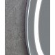 Зеркало Mixxus PLAIN MC02-60 с Led Touch, Anti-fog, димером, регулятором яркости, часами (MI6012)