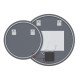 Зеркало Mixxus Premium TOPPER MC01-100x75 с Led Touch, Anti-fog, димером (3-6,5kK) (MP6631)