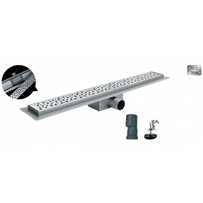 Душевой трап из нержавеющей стали SUS304 Koer FD20-70x850 (KR4747) Душевой трап из нержавеющей стали SUS304 Koer FD20-70x850 (KR4747)