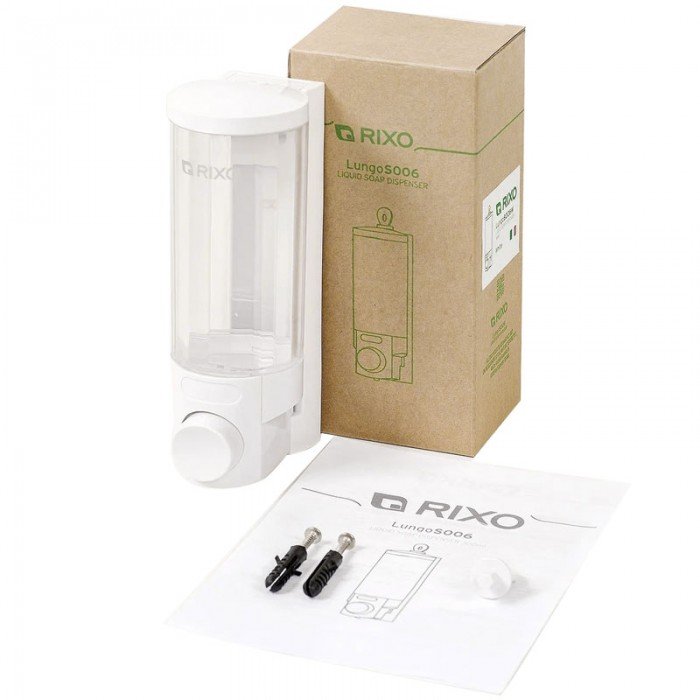 Дозатор рідкого мила універсальний Rixo Lungo S006W (S006W)
