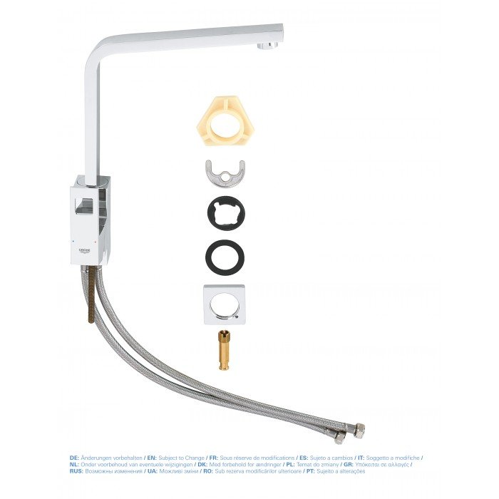 Змішувач для кухні Grohe Eurocube (31255000) Змішувач для кухні Grohe Eurocube (31255000)