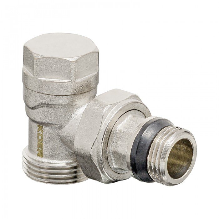 Комплект для подключения радиатора Koer SET-14 - 1/2"x3/4" (угловой) с термоголовкой НН (KR3178) Комплект для подключения радиатора Koer SET-14 - 1/2"x3/4" (угловой) с термоголовкой НН (KR3178)