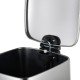 Мусорное ведро с плавным закрытием квадратное Zerix Kubix-TC0108 SS Color 8л цвет нержавейка (ZX589 Мусорное ведро с плавным закрытием квадратное Zerix Kubix-TC0108 SS Color 8л цвет нержавейка (ZX589