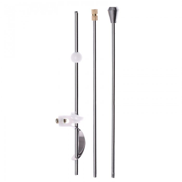 Рычажный донный клапан для умывальника Mixxus POP-UP-01 с переливом (Цвет хром) 1 1/4'' (MI1676)