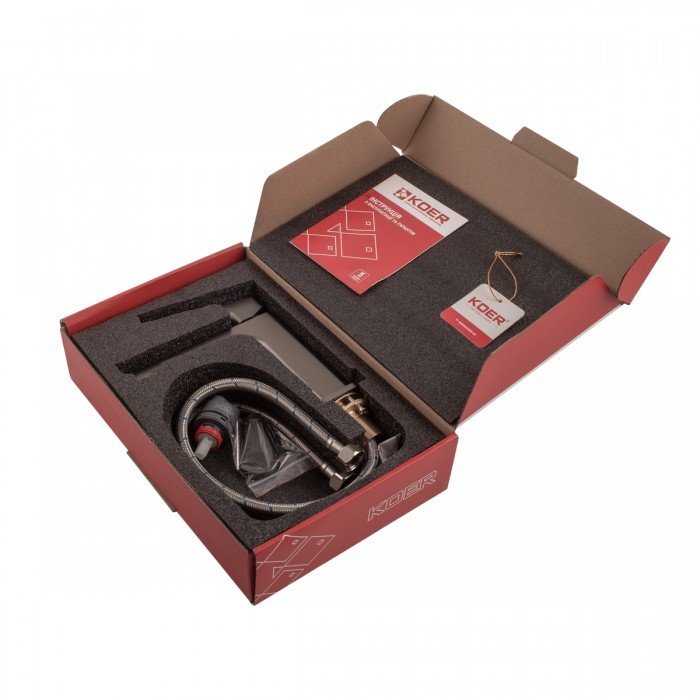 Змішувач для умивальника Koer KB-10031-07 (KR5432)