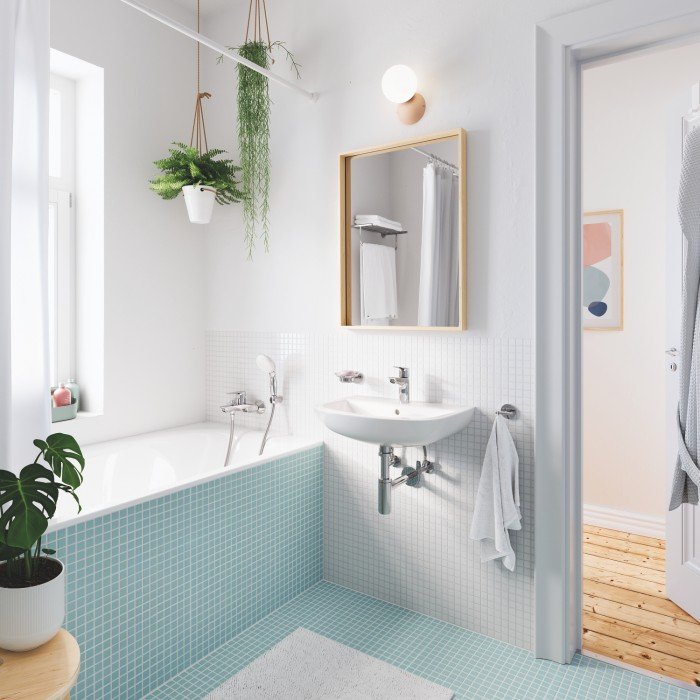 Смеситель для раковины S-размера Grohe BauEdge New (23328001) Смеситель для раковины S-размера Grohe BauEdge New (23328001)