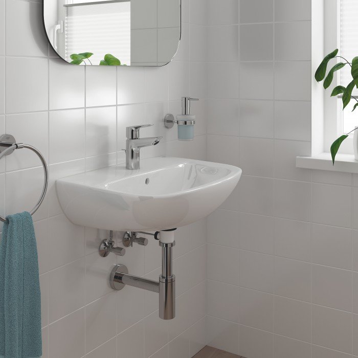 Смеситель для раковины S-размера Grohe BauEdge New (23328001) Смеситель для раковины S-размера Grohe BauEdge New (23328001)
