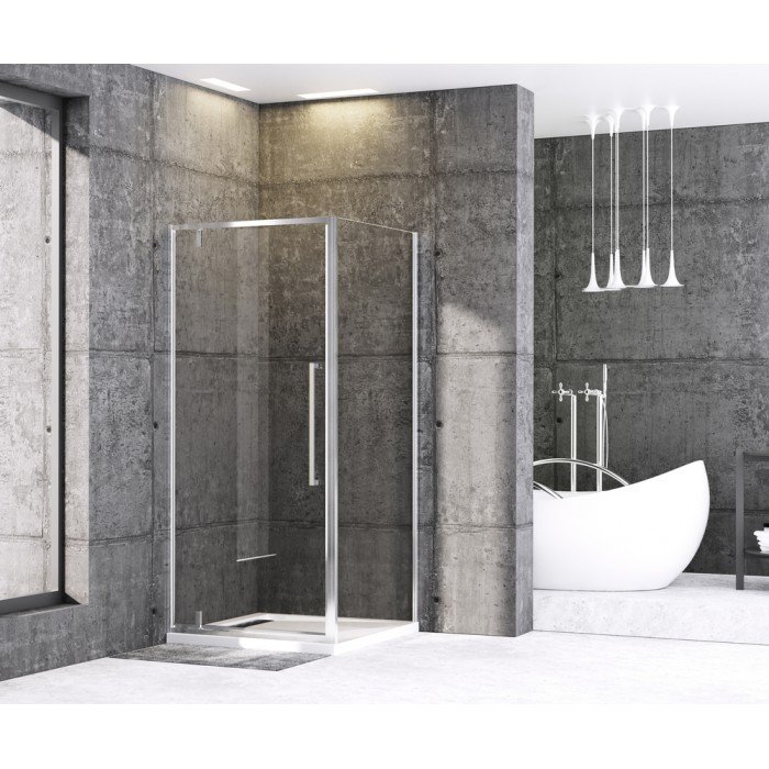 Душевая кабина без поддона Mixxus Premium BEVEL SC01-90x90x195-TR Chrome прозрачное стекло 6мм (MI6 Душевая кабина без поддона Mixxus Premium BEVEL SC01-90x90x195-TR Chrome прозрачное стекло 6мм (MI6