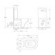 Чаша унитаза-компакта Mixxus Ellipse-0403-T3 Bowl 640х360х835 Tornado 3.0 без сиденья (MI8345) Чаша унитаза-компакта Mixxus Ellipse-0403-T3 Bowl 640х360х835 Tornado 3.0 без сиденья (MI8345)
