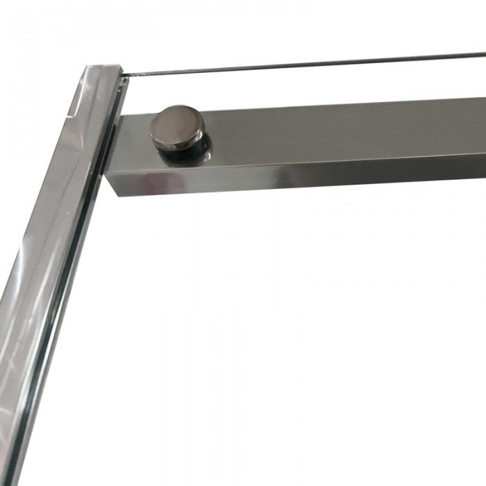 Душова кабіна без піддону Koer SR SC03-90x90x200-TR-01 прозоре скло Easy Clean 6мм, хром (KR5