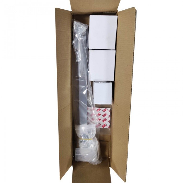 Боковая стенка для кабины Koer SR SW04-90x200-TR-01 прозрачное стекло Easy Clean 10мм, хром (KR5390