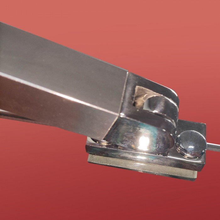 Боковая стенка для кабины Koer SR SW04-90x200-TR-01 прозрачное стекло Easy Clean 10мм, хром (KR5390