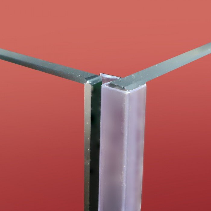 Боковая стенка для кабины Koer SR SW04-90x200-TR-01 прозрачное стекло Easy Clean 10мм, хром (KR5390