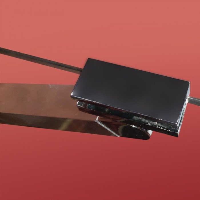 Боковая стенка для кабины Koer SR SW04-90x200-TR-01 прозрачное стекло Easy Clean 10мм, хром (KR5390