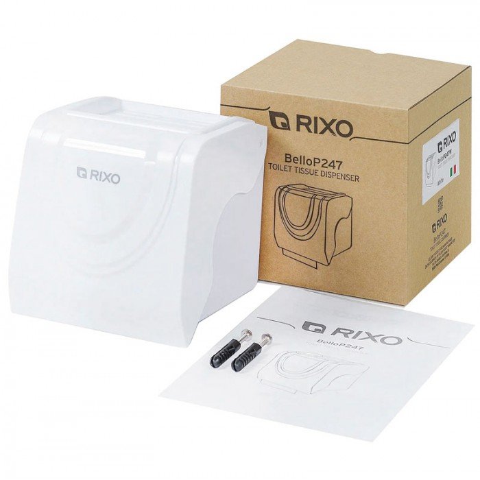 Диспенсер туалетного паперу Rixo Bello P247W (P247W)