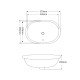 Раковина врезная под столешницу MIXXUS PREMIUM ELLIPSE-1701 570х385х205mm с переливом (MP6566) Раковина врезная под столешницу MIXXUS PREMIUM ELLIPSE-1701 570х385х205mm с переливом (MP6566)