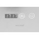 Зеркало Mixxus LIGHT MR01-70x50 с Led Touch, Anti-fog, димером, регулятором яркости, часами (MI6000