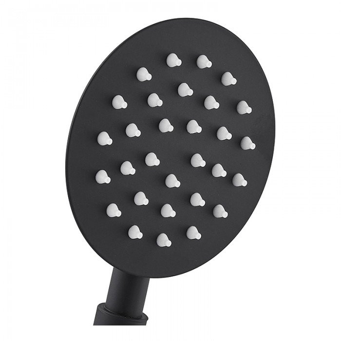 Лійка для душу Mixxus SH-01.SUS Black з нерж. сталі (MI6119) Лійка для душу Mixxus SH-01.SUS Black з нерж. сталі (MI6119)