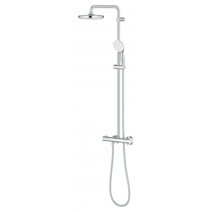 Душова система Grohe Tempesta System 210 з термостатом для настінного монтажу (26811001) Душова система Grohe Tempesta System 210 з термостатом для настінного монтажу (26811001)