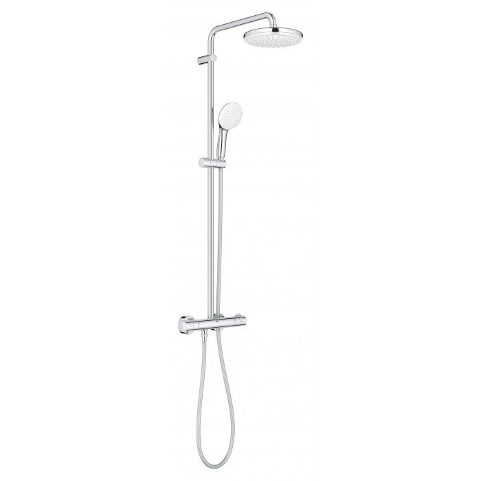 Душова система Grohe Tempesta System 210 з термостатом для настінного монтажу (26811001) Душова система Grohe Tempesta System 210 з термостатом для настінного монтажу (26811001)