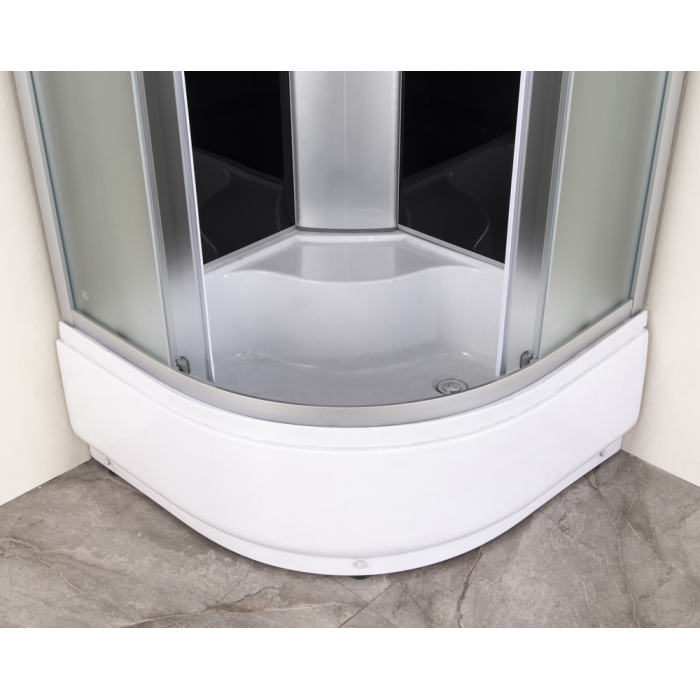 Бокс душевой без гидромассажа Mixxus STRONG SB01-90x90x215-GR SATIN с высоким поддоном (MI6885) Бокс душевой без гидромассажа Mixxus STRONG SB01-90x90x215-GR SATIN с высоким поддоном (MI6885)