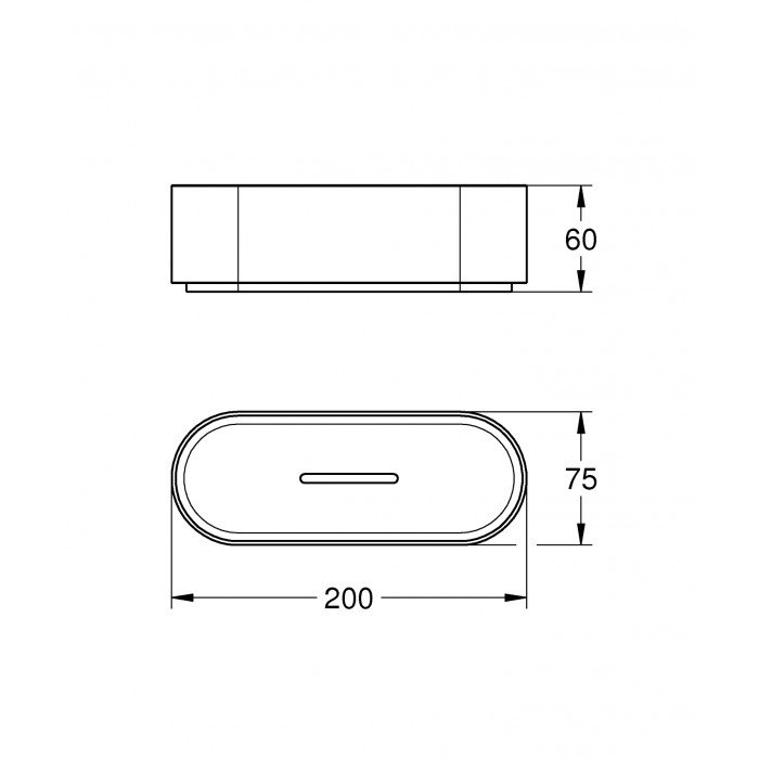 Полиця у ванну Grohe Selection (41037000) Полиця у ванну Grohe Selection (41037000)