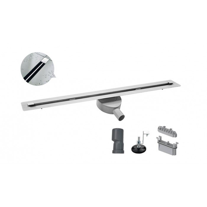 Душевой трап "Тонкий" Koer FD07-20x800-Slender из нержавеющей стали SUS304 (KR5137)