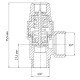 Клапан предохранительный ВН 1/2"х3/4" Koer KR.1261 (6 бар) (KR3108) Клапан предохранительный ВН 1/2"х3/4" Koer KR.1261 (6 бар) (KR3108)