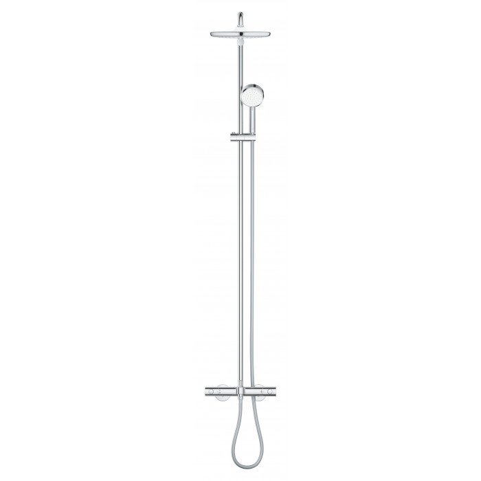 Душевая система с термостатом для ванной Grohe New Tempesta Cosmop. System (26672000) Душевая система с термостатом для ванной Grohe New Tempesta Cosmop. System (26672000)