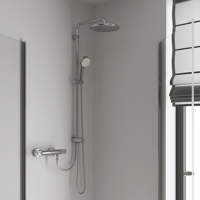 Душова система із перемикачем Grohe New Tempesta Cosmop. System (26675000)