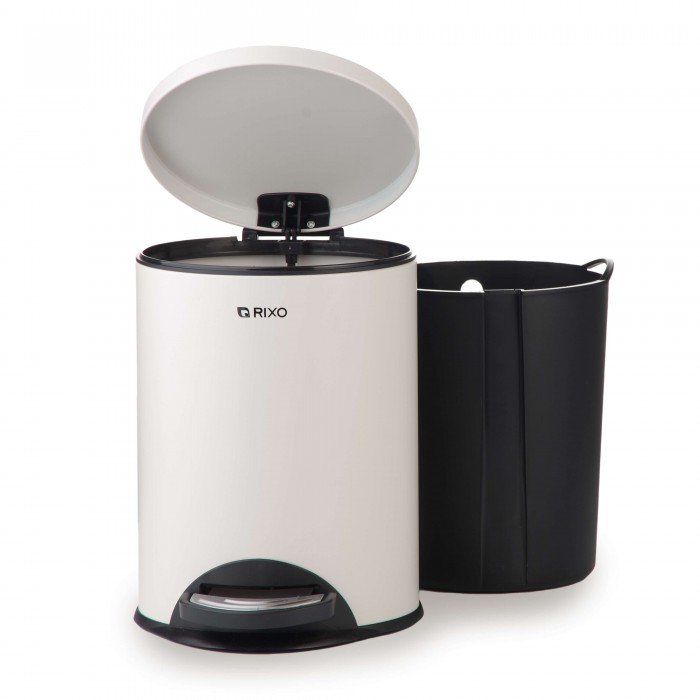 Відро для сміття з педаллю Rixo Solido (PB108W)