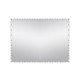 Зеркало настенное Zerix KUBIX MRZ06-45x60 прямоугольное с декором (ZX5948)