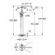 Напольный смеситель для ванны Grohe Essence New (23491001) Напольный смеситель для ванны Grohe Essence New (23491001)