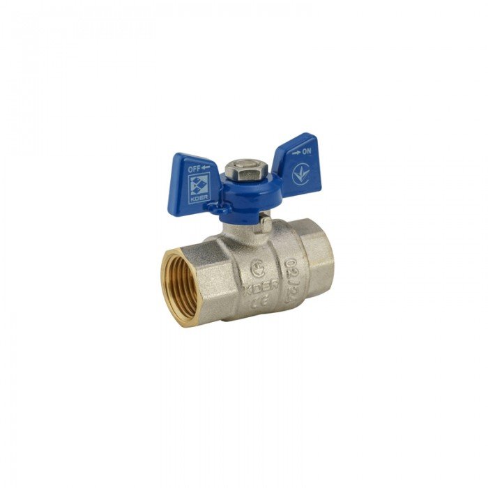 Кран шаровый Koer 1/2" ГГБ (KR.217.B) синий (KR2719)