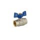 Кран шаровый Koer 1/2" ГГБ (KR.217.B) синий (KR2719)