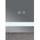 Зеркало Mixxus WARM MR12-80x70-Reverse с Led Touch, Anti-fog, димером, регулятором яркости (MI6936)