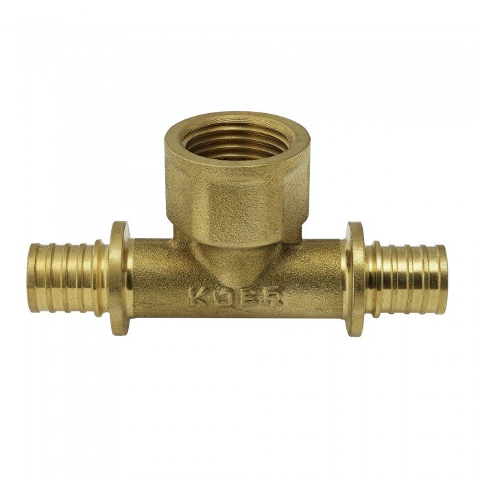 Трійник перехідний з ВР Koer KA.T16-06F-16 - 16(2.2mm) x 1/2"F x 16(2.2mm) (KR4894) Трійник перехідний з ВР Koer KA.T16-06F-16 - 16(2.2mm) x 1/2"F x 16(2.2mm) (KR4894)