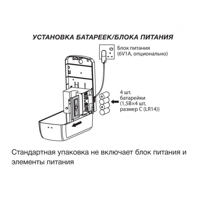 Дозатор бесконтактный Zerix TSD-001-S (для жидкого мыла) (ZX3249)