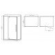 Душевая кабина без поддона Mixxus Premium BEVEL SC01-120x80x195-TR Black прозрачное стекло 6мм (MI6 Душевая кабина без поддона Mixxus Premium BEVEL SC01-120x80x195-TR Black прозрачное стекло 6мм (MI6