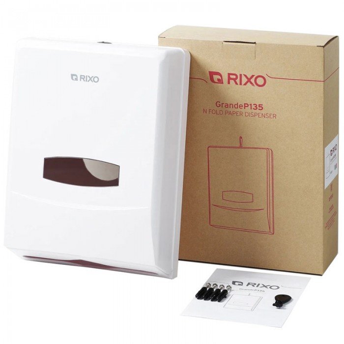 Диспенсер паперових рушників Rixo Grande P135W (P135W)