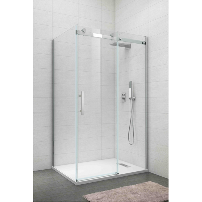 Боковая стенка для кабины Koer SR SW01-90x200-TR-07 прозрачное стекло Easy Clean 8мм, графит (KR538 Боковая стенка для кабины Koer SR SW01-90x200-TR-07 прозрачное стекло Easy Clean 8мм, графит (KR538