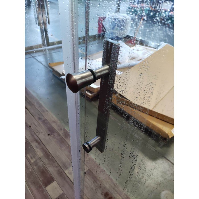 Боковая стенка для кабины Koer SR SW01-90x200-TR-07 прозрачное стекло Easy Clean 8мм, графит (KR538 Боковая стенка для кабины Koer SR SW01-90x200-TR-07 прозрачное стекло Easy Clean 8мм, графит (KR538