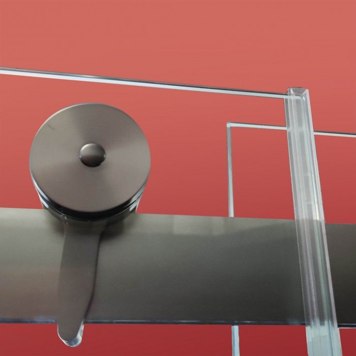 Боковая стенка для кабины Koer SR SW01-90x200-TR-07 прозрачное стекло Easy Clean 8мм, графит (KR538 Боковая стенка для кабины Koer SR SW01-90x200-TR-07 прозрачное стекло Easy Clean 8мм, графит (KR538