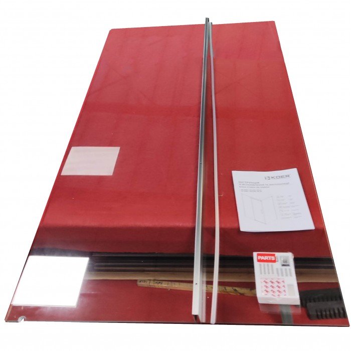 Боковая стенка для кабины Koer SR SW01-90x200-TR-07 прозрачное стекло Easy Clean 8мм, графит (KR538 Боковая стенка для кабины Koer SR SW01-90x200-TR-07 прозрачное стекло Easy Clean 8мм, графит (KR538
