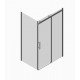 Боковая стенка для кабины Koer SR SW01-90x200-TR-07 прозрачное стекло Easy Clean 8мм, графит (KR538 Боковая стенка для кабины Koer SR SW01-90x200-TR-07 прозрачное стекло Easy Clean 8мм, графит (KR538